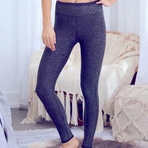 Aerie Leggings, Navy Sparkle, Regular Rise Women’s size Medium